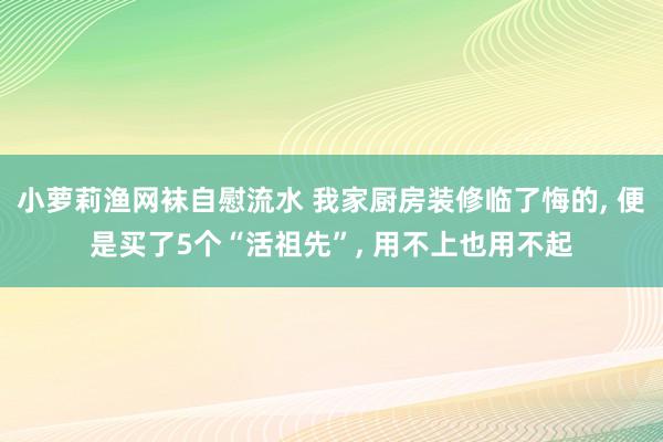 小萝莉渔网袜自慰流水 我家厨房装修临了悔的， 便是买了5个“活祖先”， 用不上也用不起