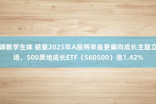 调教学生妹 掂量2025年A股将举座更偏向成长主题立场，500质地成长ETF（560500）涨1.42%