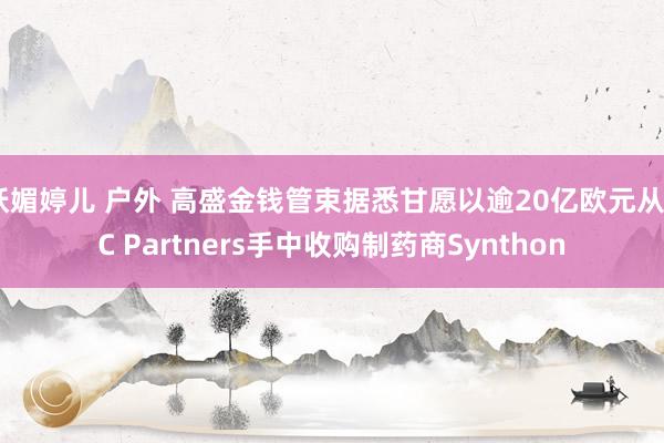妖媚婷儿 户外 高盛金钱管束据悉甘愿以逾20亿欧元从BC Partners手中收购制药商Synthon