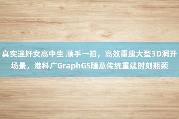 真实迷奸女高中生 顺手一拍，高效重建大型3D洞开场景，港科广GraphGS随意传统重建时刻瓶颈
