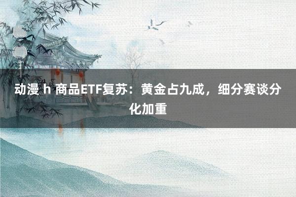 动漫 h 商品ETF复苏：黄金占九成，细分赛谈分化加重