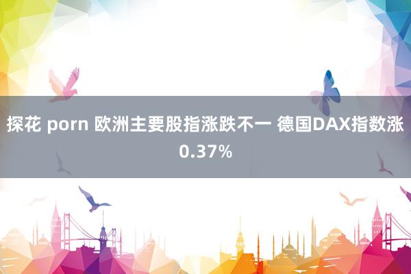 探花 porn 欧洲主要股指涨跌不一 德国DAX指数涨0.37%